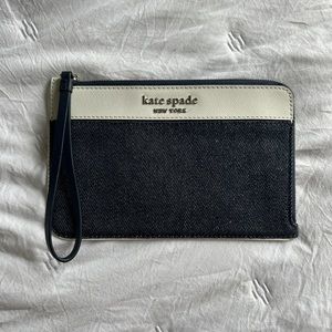Kate Spade Cameron Denim Wristlet